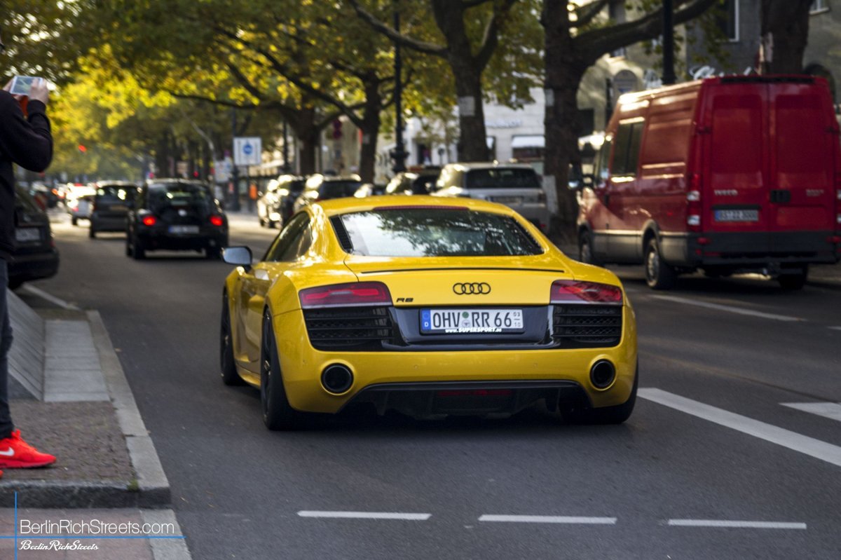 Audi R8 V10 (2013) spotted in Berlin — BerlinRichStreets